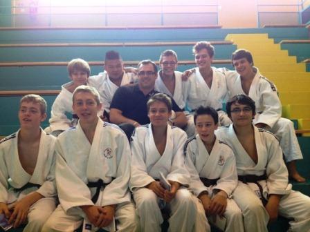 2013 Francky et les 2 équipes cadets